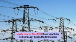 Unlock R950 in Free Electricity: SASSA Relief Registration Opens July 12!